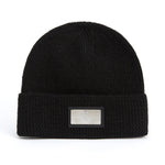 Load image into Gallery viewer, Fevani Wool Winter Beanie With Metal Badge FEVANI