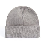 Load image into Gallery viewer, Fevani Wool Winter Beanie With Metal Badge FEVANI