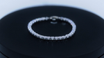 Load image into Gallery viewer, Eclipse Diamond Embrace Silver Bracelet FEVANI