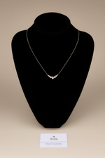 Load image into Gallery viewer, Necklace on a black mannequin with a beige background, featuring the brand 'FEYANI'.