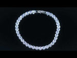 Load and play video in Gallery viewer, Eclipse Diamond Embrace Silver Bracelet