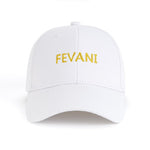 Load image into Gallery viewer, Fevani Baseball Cap in White/yellow FEVANI