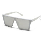 Load image into Gallery viewer, Women's Fevani Bouclier Grey Square Oversized Sunglasses FEVANI