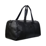 Load image into Gallery viewer, Voyage Black Leather Travel Bag FEVANI
