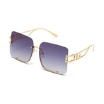 Load image into Gallery viewer, Women's Fevani Violet Square Oversized Sunglasses FEVANI