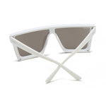 Load image into Gallery viewer, Women's Fevani Bouclier Grey Square Oversized Sunglasses FEVANI