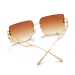 Laden Sie das Bild in den Galerie-Viewer, Women's Fevani Brown Square Oversized Sunglasses FEVANI