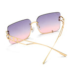 Load image into Gallery viewer, Women's Fevani Pink Square Oversized Sunglasses FEVANI