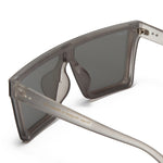 Load image into Gallery viewer, Women's Fevani Bouclier Light Grey Square Oversized Sunglasses FEVANI