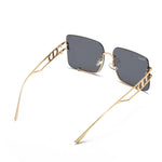 Charger l'image dans la galerie, Women's Fevani Black Square Oversized Sunglasses FEVANI