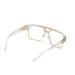 이미지를 갤러리 뷰어에 로드 , Men's Fevani Transparent Square Oversized Sunglasses FEVANI