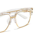 이미지를 갤러리 뷰어에 로드 , Men's Fevani Transparent Square Oversized Sunglasses FEVANI