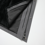 Load image into Gallery viewer, Men's Imperial Down Parka Jacket in Graphite Grey (White Fox Hood Trim) FEVANI