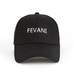 Load image into Gallery viewer, Fevani Baseball Cap in Black/ White FEVANI