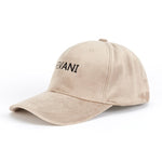 Load image into Gallery viewer, Fevani Baseball Cap in Velour Beige/ Black FEVANI