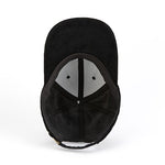 Load image into Gallery viewer, Fevani Baseball Cap in Velour Black/ White FEVANI