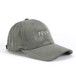 Indlæs billede til gallerivisning Fevani Baseball Cap in Velour Gray/ White FEVANI