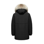 Afbeelding in Gallery-weergave laden, Men's Opulent Elite Parka in Black FEVANI