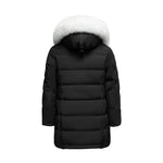 Load image into Gallery viewer, Women's Nordic Queen Parka Coat - (Blue Fox Trim) FEVANI