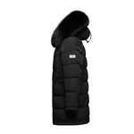 Load image into Gallery viewer, Women's Nordic Queen Parka Coat - (Black Fox Trim) FEVANI