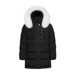 Load image into Gallery viewer, Women's Nordic Queen Parka Coat - (Blue Fox Trim) FEVANI