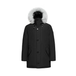 Załaduj obraz do przeglądarki galerii, Men's Deluxe Parka Coat - (Blue Fox Trim) FEVANI