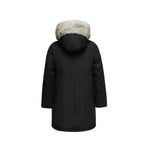 Last inn bildet i gallerivisningen, Women's Ritzy Down Parka Jacket in Black (Light Fox Hood Trim) FEVANI