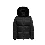 Load image into Gallery viewer, Men's Arctic Emperor Winter Coat in Black - (Black Fox Trim) FEVANI