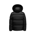 Load image into Gallery viewer, Men's Arctic Emperor Winter Coat in Black - (Black Fox Trim) FEVANI