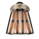 Afbeelding in Gallery-weergave laden, Men's Opulent Elite Parka in Black FEVANI