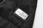 Load image into Gallery viewer, Men's Arctic Emperor Winter Coat in Black - (Black Fox Trim) FEVANI