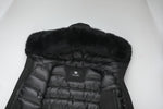Last inn bildet i gallerivisningen, Women's Ritzy Down Parka Jacket in Black (Black Fox Hood Trim) FEVANI