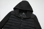 Load image into Gallery viewer, Men's Plush Down Jacket in Black FEVANI
