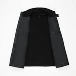 Load image into Gallery viewer, Men's Luxe Down Jacket in Black FEVANI