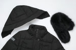 Load image into Gallery viewer, Women's Nordic Queen Parka Coat - (Black Fox Trim) FEVANI