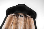 Load image into Gallery viewer, Men's Opulent Elite Parka in Black - (Black Fox Trim) FEVANI