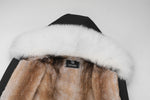 Load image into Gallery viewer, Men's Opulent Elite Parka in Black - (Blue Fox Trim) FEVANI