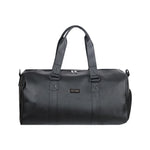 Load image into Gallery viewer, Voyage Black Leather Travel Bag FEVANI