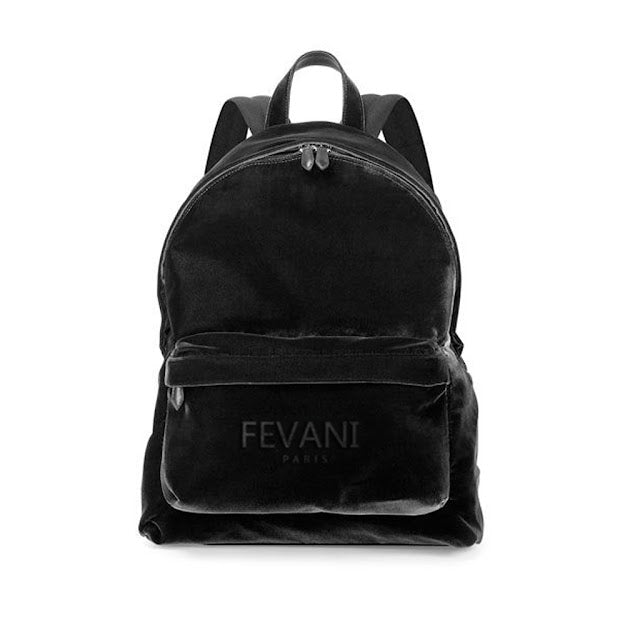 grey crushed velvet mini backpack Zazzle Velvet Backpack – FEVANI