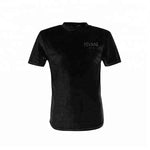 Load image into Gallery viewer, Fevani Black Velour T-shirt FEVANI