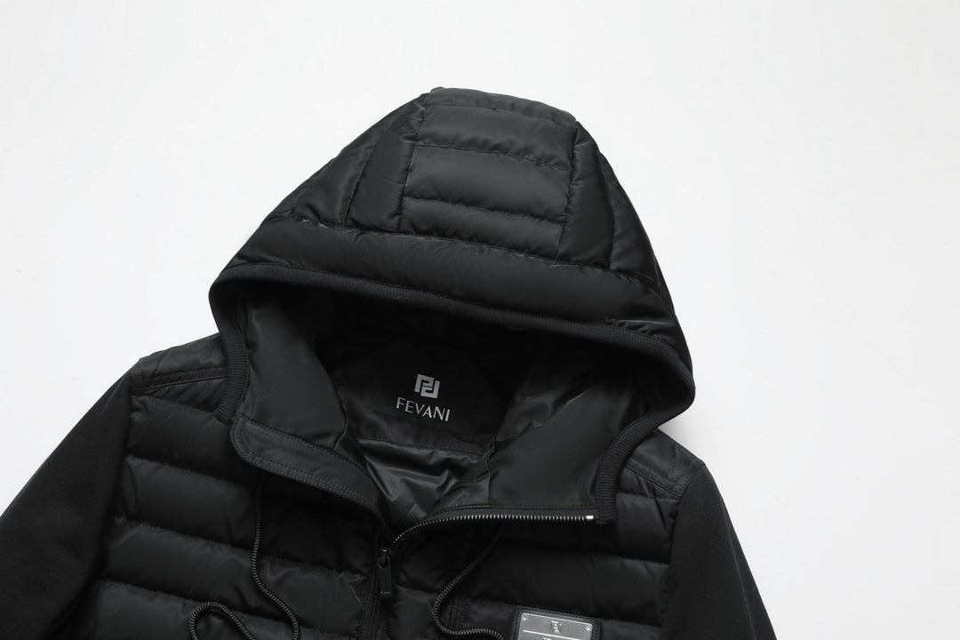 Men's Exquisite Padded Hoodie Jacket FEVANI