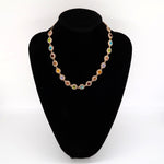 Cargar imagen en el visor de la galería, Multi Colour Gemstone Necklace: Opulent Treasures Necklace FEVANI
