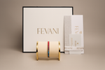 Load image into Gallery viewer, Fevani product with packaging on a beige background
