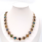 Load and play video in Gallery viewer, fevani multi colour gem stone necklace for women
